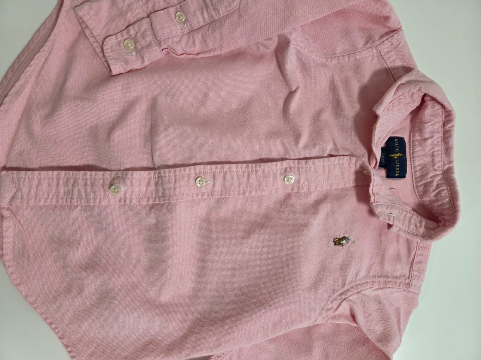 Детска риза с дълъг ръкав